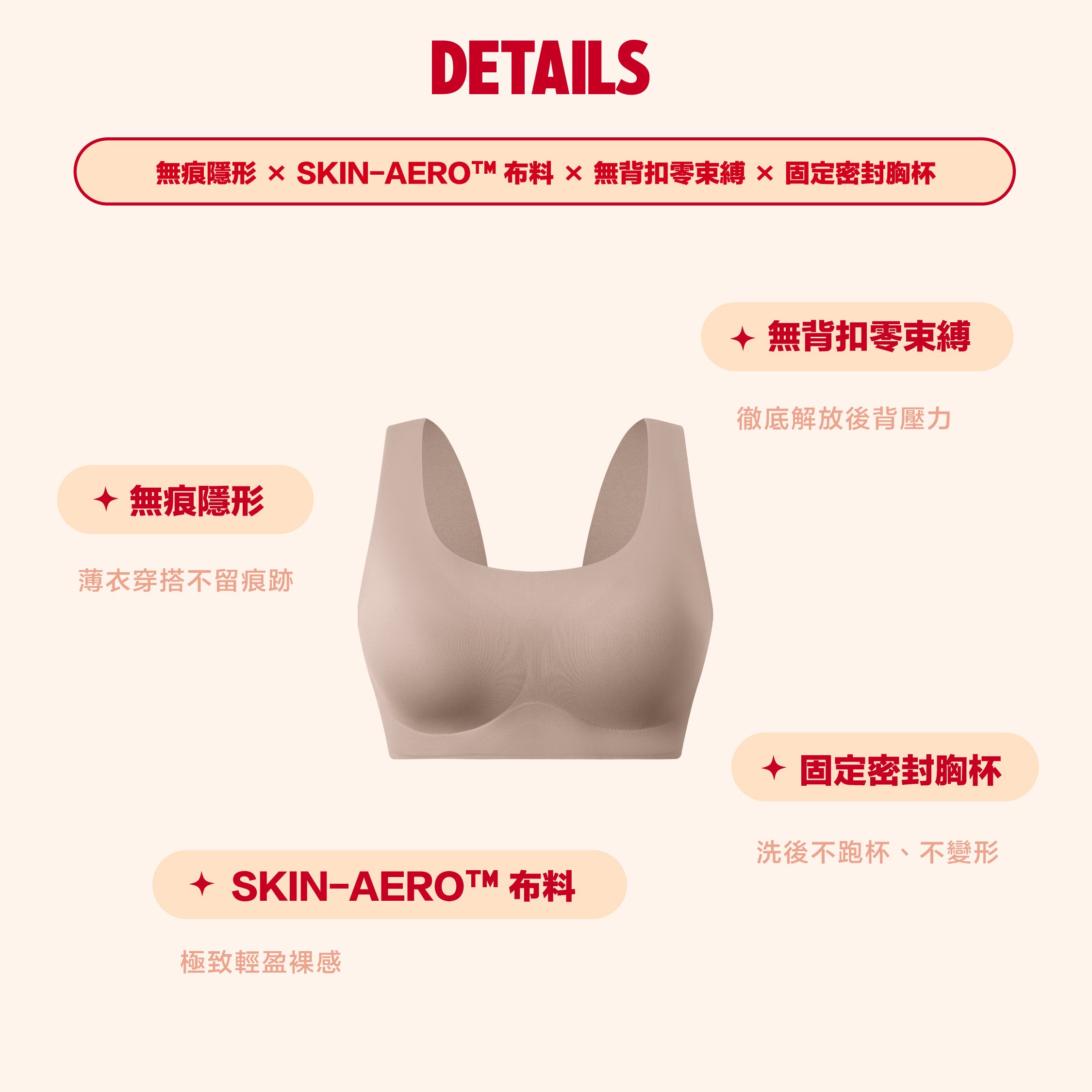 Skin - Seamless Bra