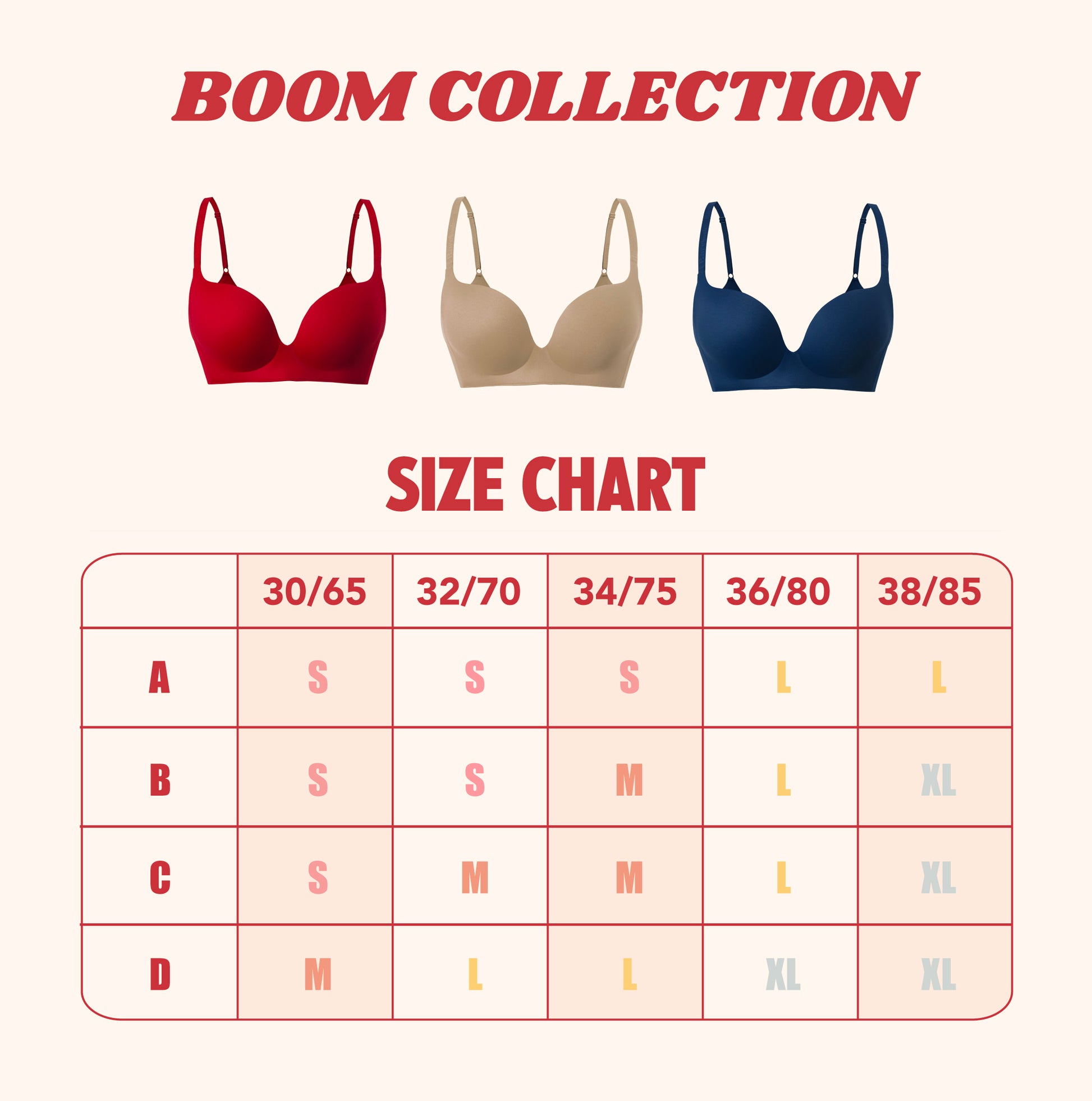 Boom Push Up Bra 美胸集中內衣