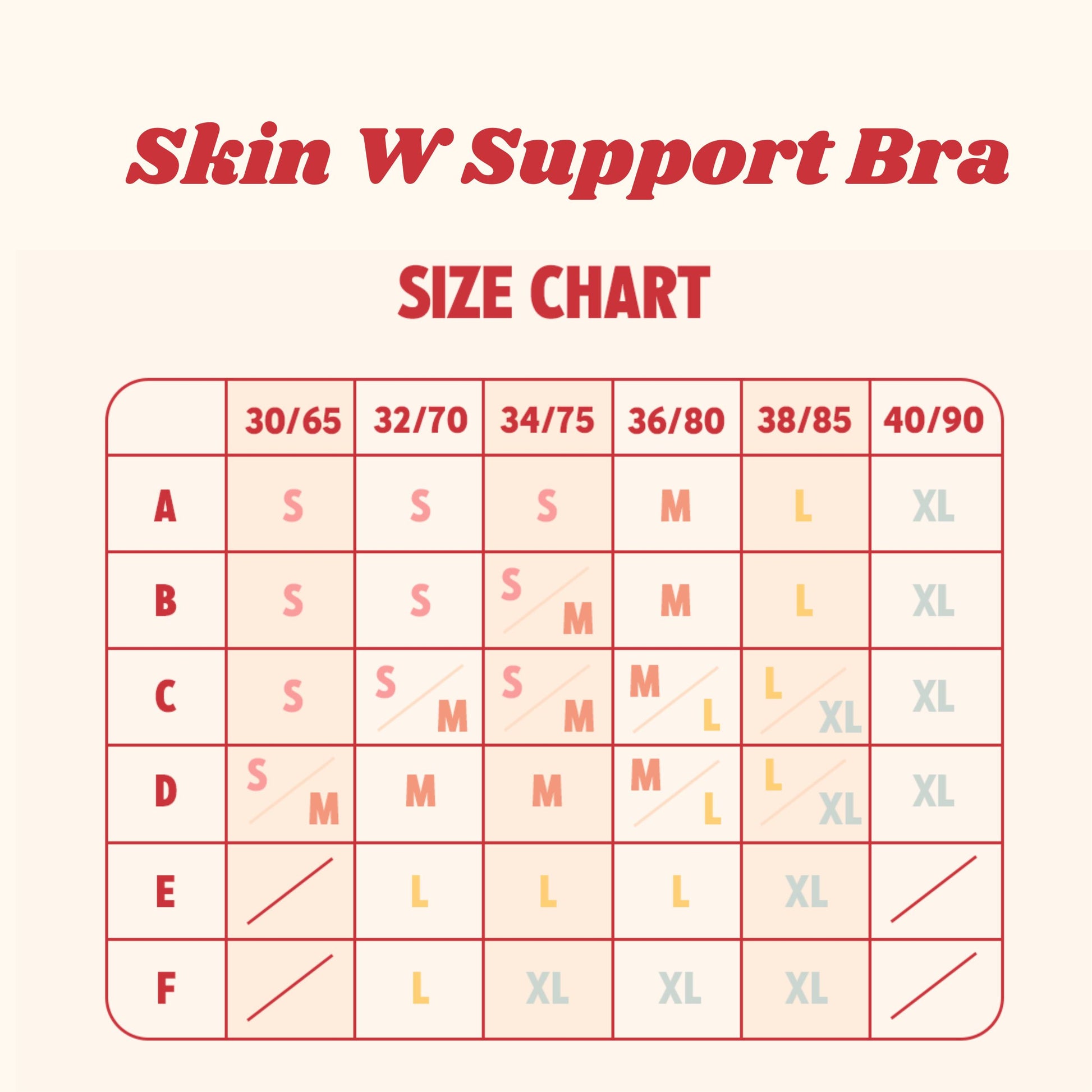 Skin - W Support Bra