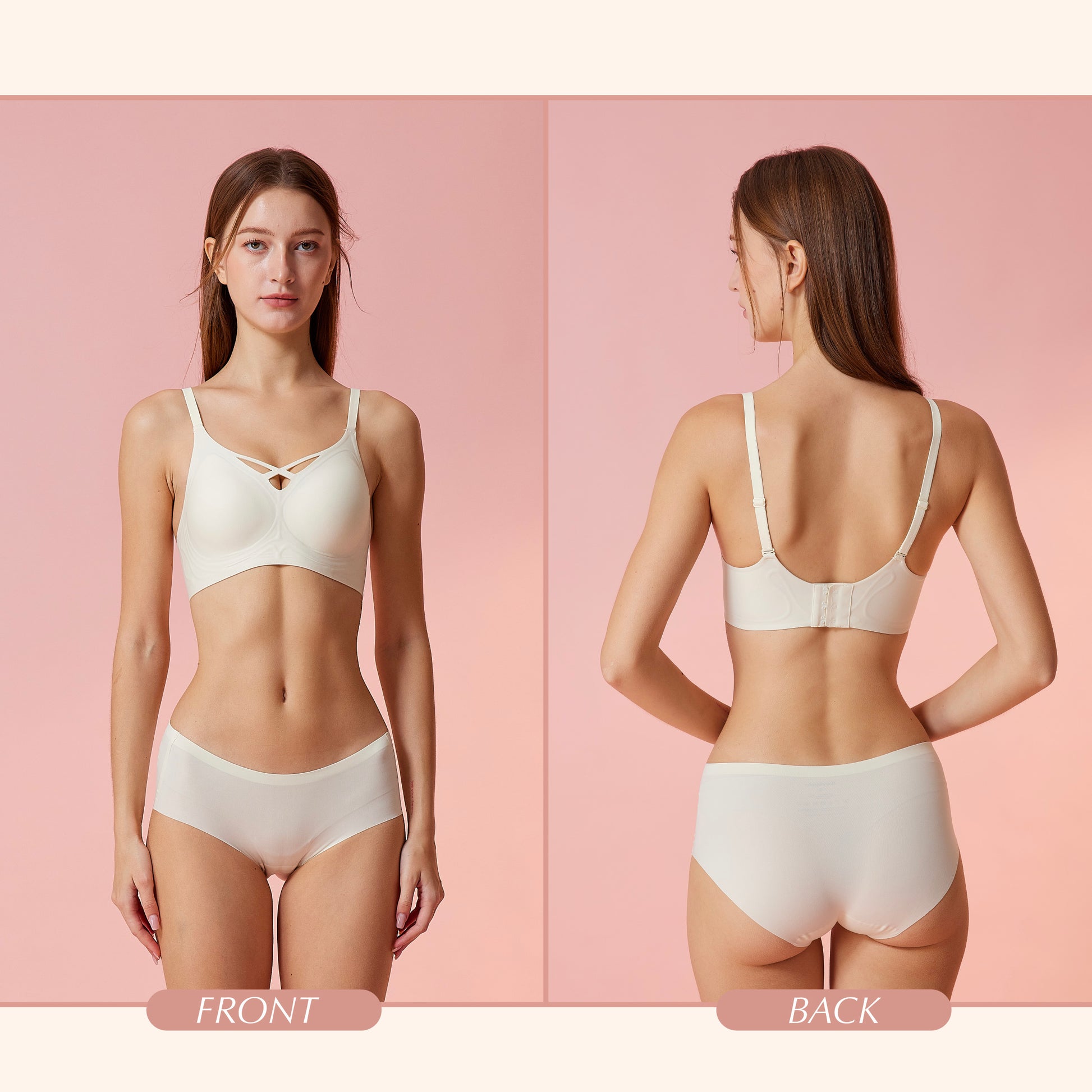 Daily Chill Bra - Girly 雲感日常內衣 - 甜心款