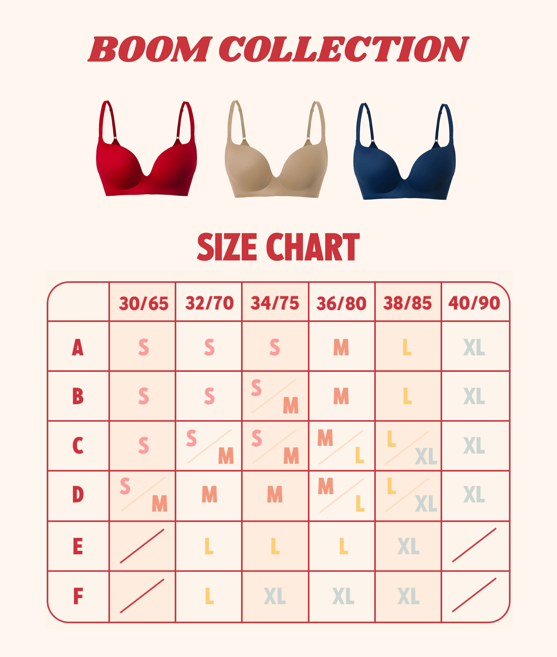 Boom Push Up Bra 美胸集中內衣