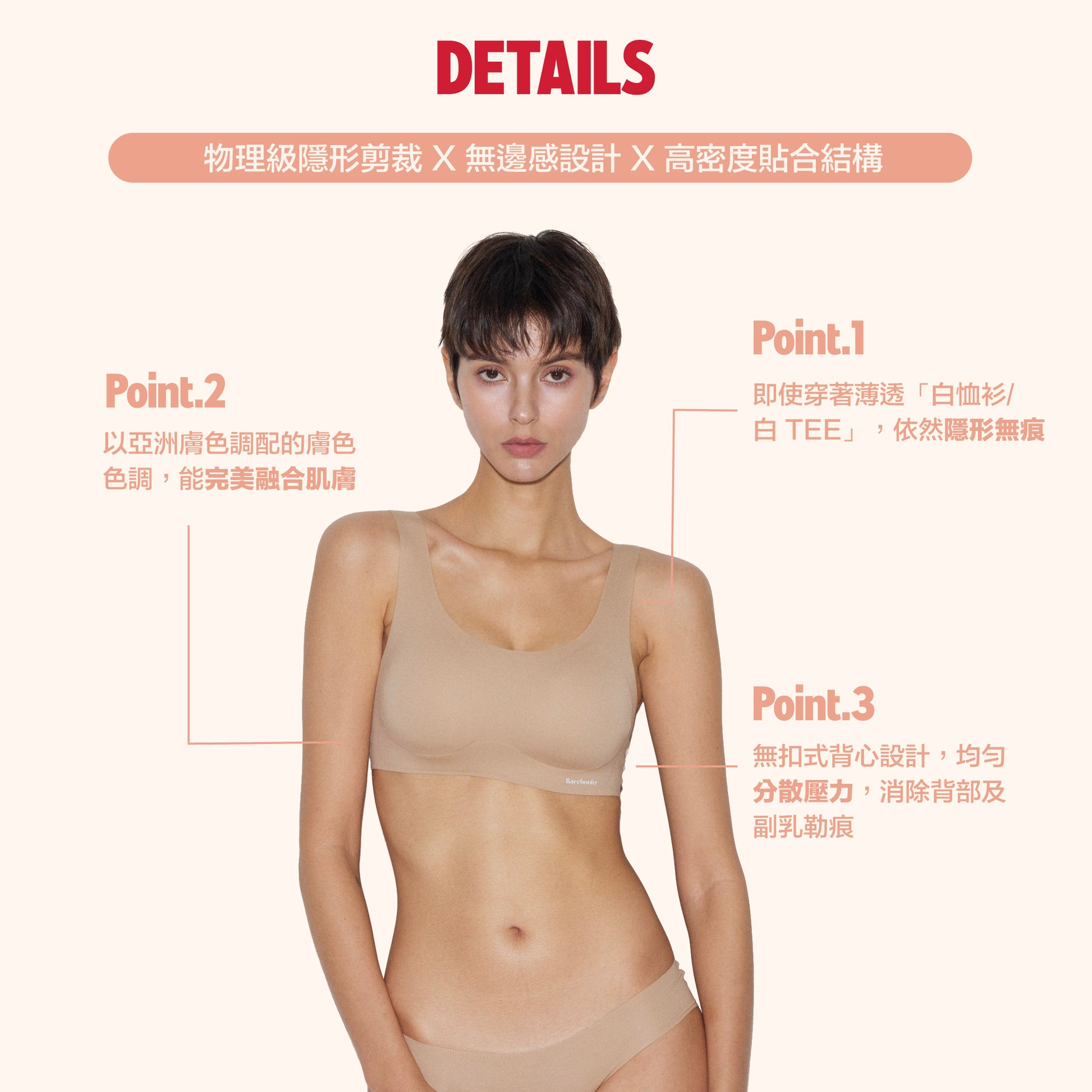 【官網限時85折】Skin - Seamless Bra